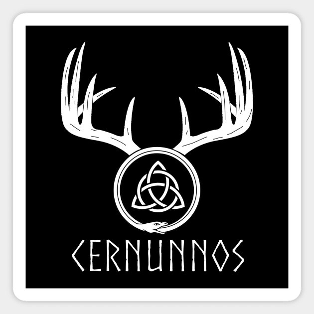 Cernunnos Celtic God Magnet by AgemaApparel